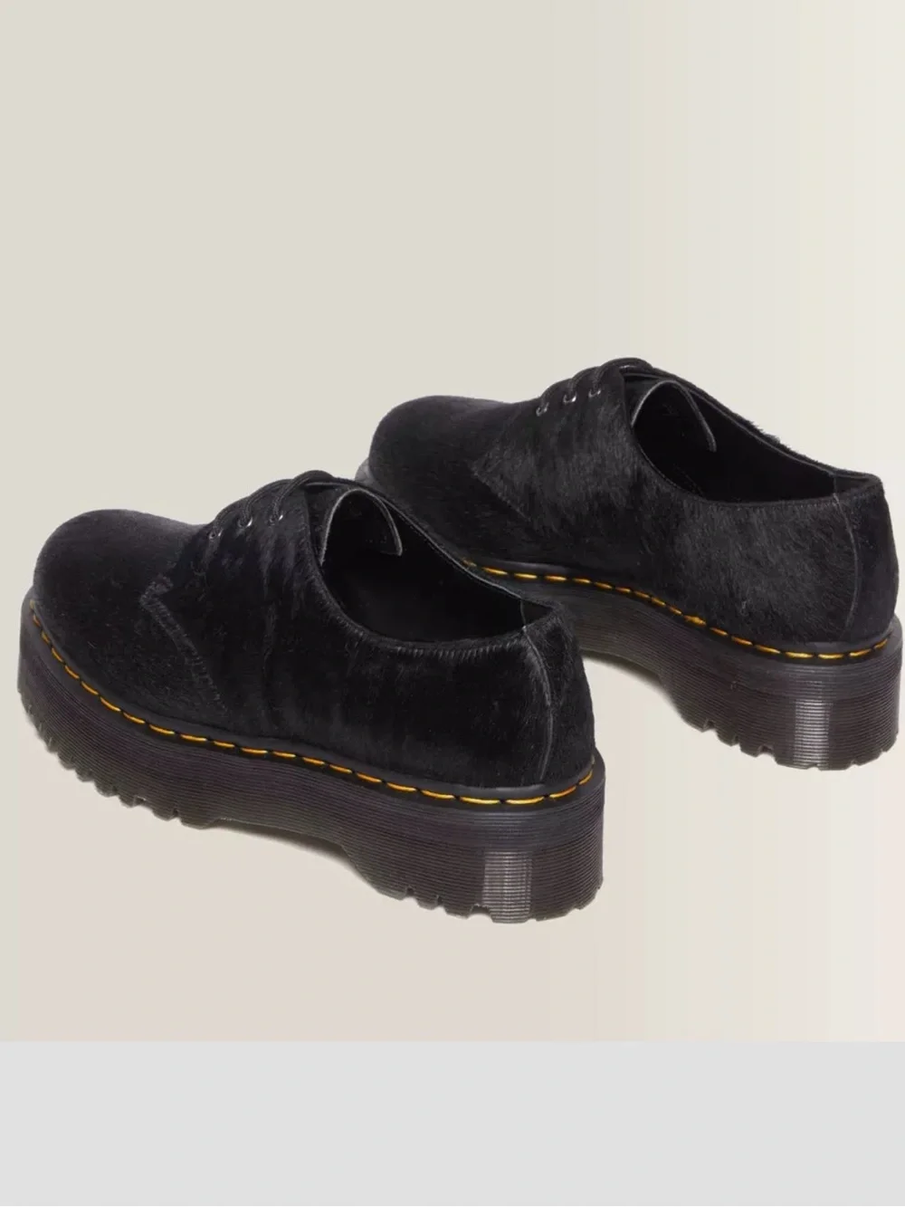 Dr. Martens 1461 Hair-On Platform Women’s size 9 NEW!!!